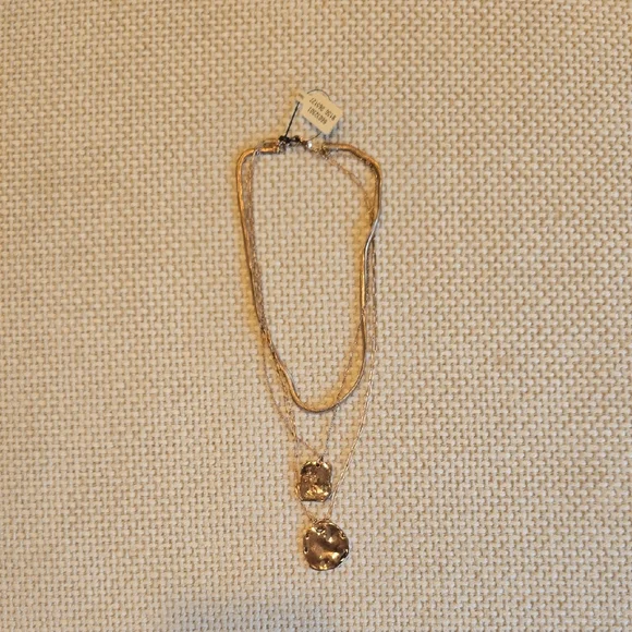 Free People Oversized Coin Necklace - Picture 1 of 5